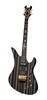 Synyster Gates Custom Sustainiac Gloss Black with Gold Stripes