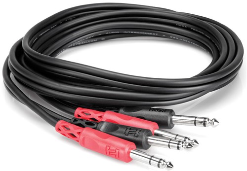 HOSA CSS-202 Dual TRS - Dual TRS 2m