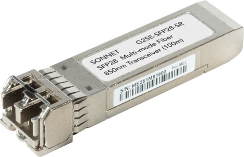 Sonnet SFP28 Short Range Transceiver