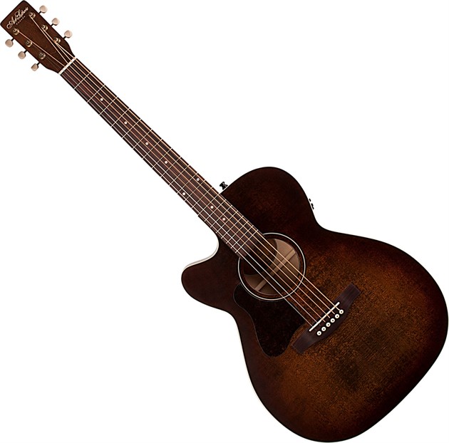 Art & Lutherie Legacy  CW LEFT Bourbon Burst Presys II