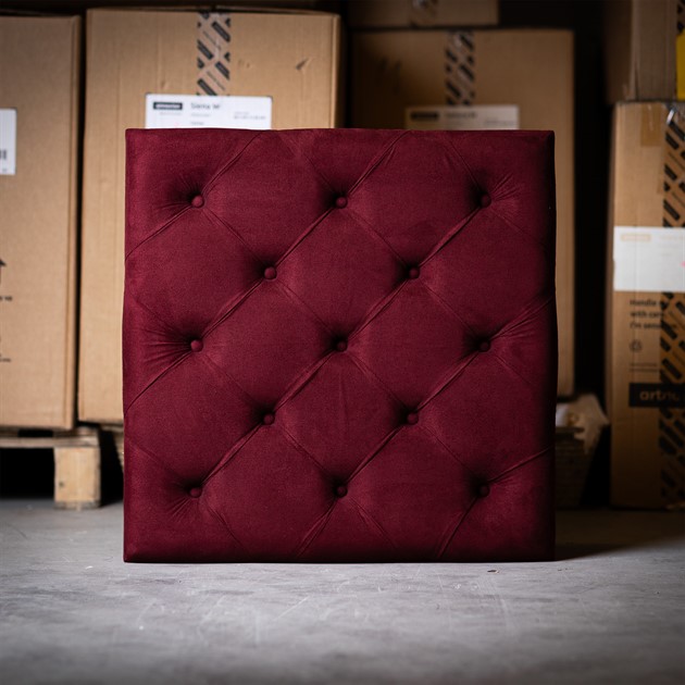 Artnovion Kamet - Absorb Bordo, Plysch. 60x60 6st. B-stock