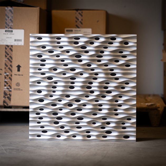 Artnovion Sahara W - Absorb Silver, Lack/Trä. 60x60 6st. B-stock