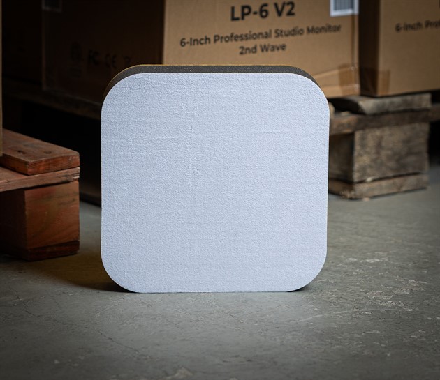 Artnovion Myriad - Absorb Bianco, Plysch. 26x26x5 12st B-stock