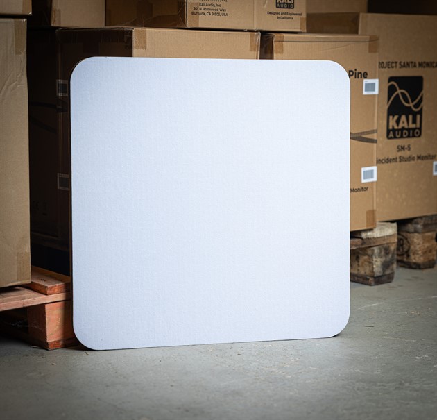 Artnovion Myriad SQR - Absorb Bianco, Plysch, 56x56x3, 12st B-stock