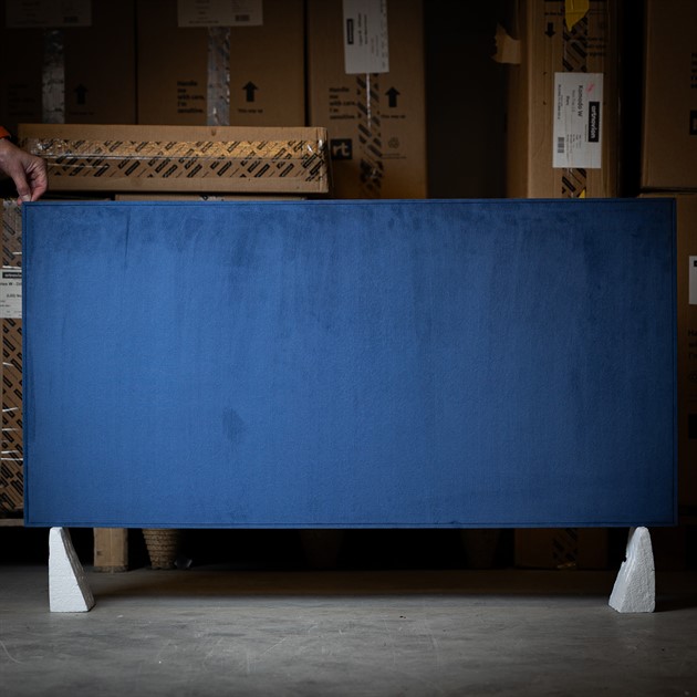 Artnovion Kulm - Baffel Gentian, Plysch, 119x60 4st B-stock