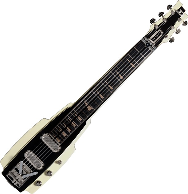 Duesenberg Lapsteel Alamo Ivory Black