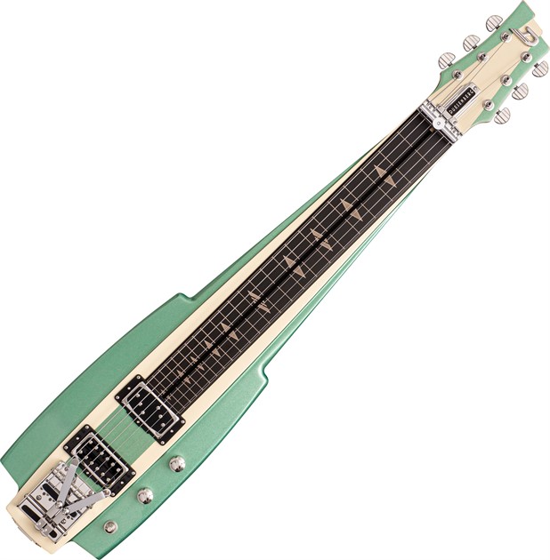 Duesenberg Lapsteel Fairytail Harbor Green and White