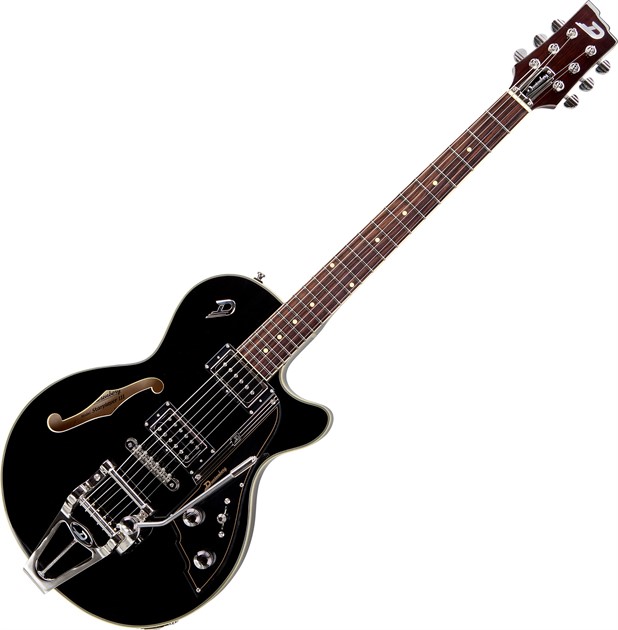 Duesenberg Starplayer III Flat Top Black