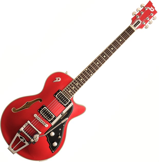 Duesenberg Starplayer TV Duo Tone Catalina Red and White