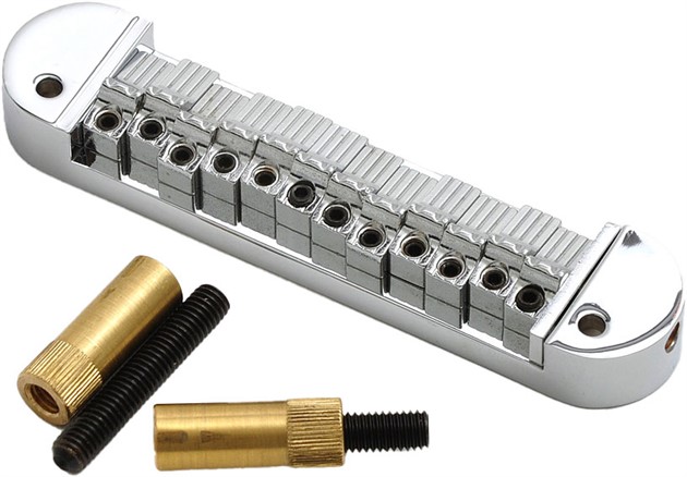 Duesenberg 12-String Bridge Chrome