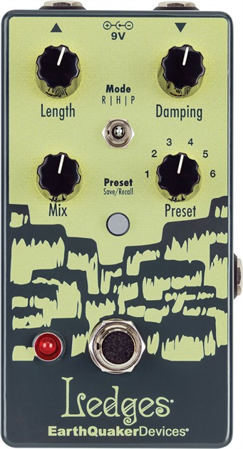 EarthQuaker Devices Ledges Tri-Dimensional Reverberation Machine
