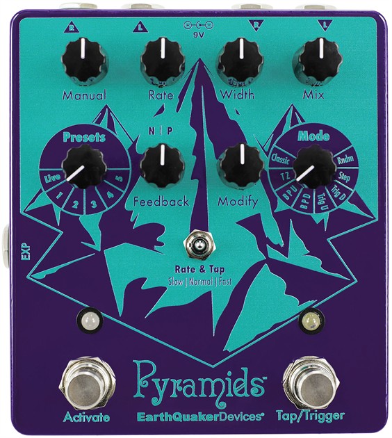 EarthQuaker Devices Pyramids Stereo Flanger