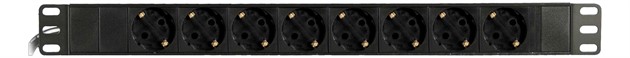 Power outlet 19” Rack 8x1
