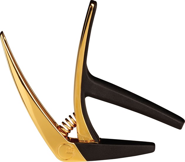 Nashville Capo 6 String Gold Plate