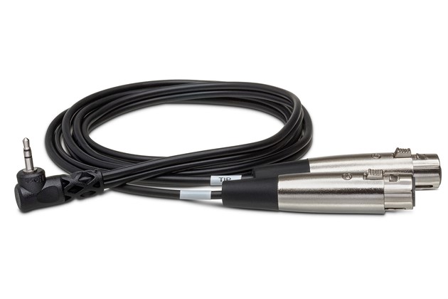 HOSA CYX-405F Mini TRS - Dual XLR Male 1,5m