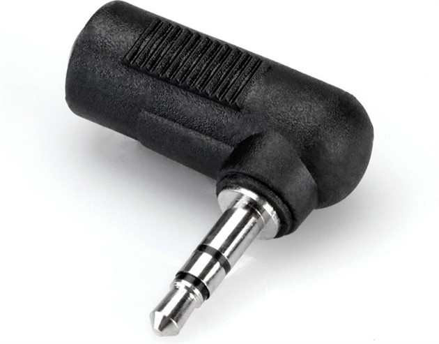 HOSA GMP-272 Mini TRSF - Angled Mini TRSM Adapter