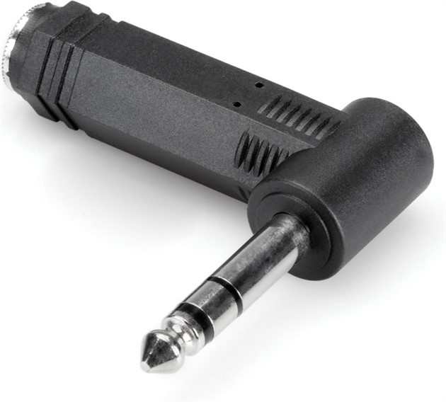 HOSA GPP-273 TRS Female - Angled TRS Male Adapter