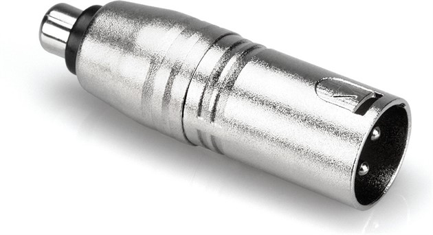HOSA GXM-133 RCA Female - XLR Male Adapter
