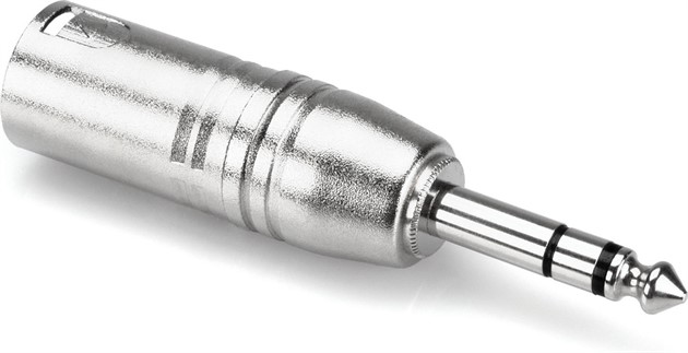 HOSA GXP-246 XLR Male - TRS Male Adapter