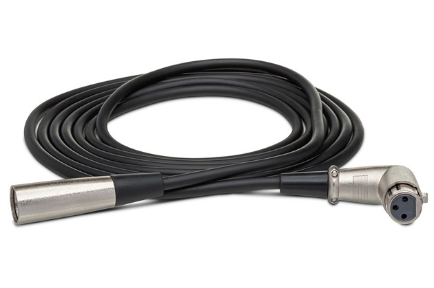 HOSA XFF-110 XLR Male-Angled XLR Female 3m