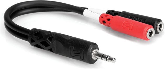 HOSA YMM-261 Mini TRSM - Dual Mini TSF 15cm