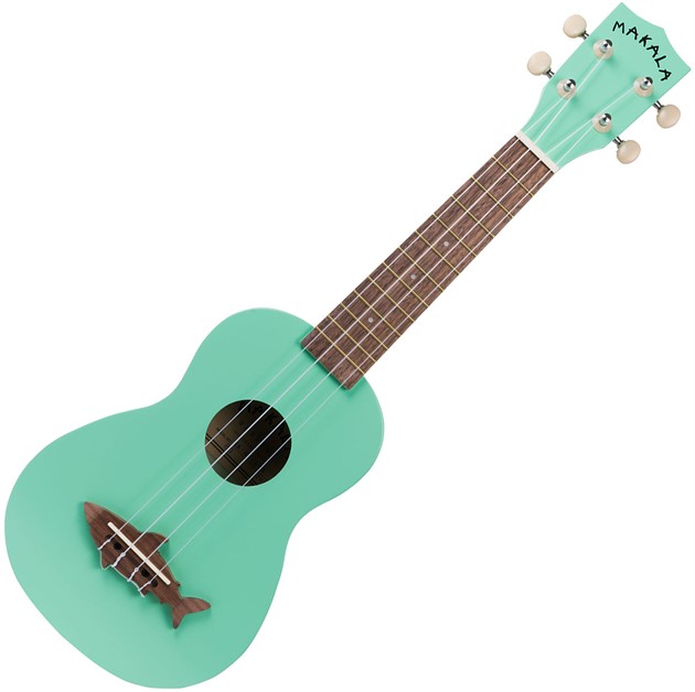MK-SS/GRN. Makala Shark, Soprano Ukulele, Surf Green