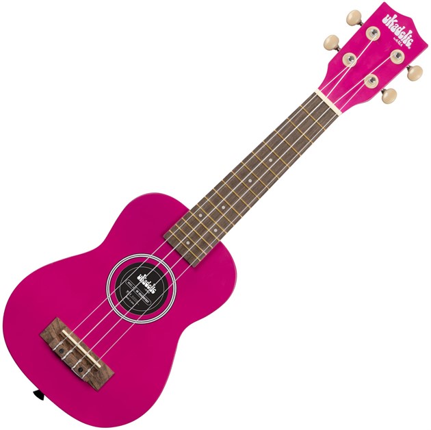 UK-DRAGONFRUIT. Ukadelic Dragon Fruit Soprano Ukulele