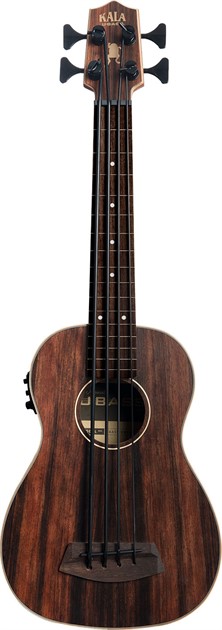 UBASS-EBY-FL. Ebony U-Bass Fretless w. Bag
