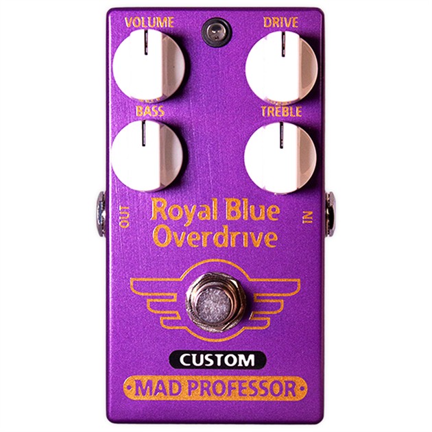 Mad Professor Royal Blue Overdrive Custom