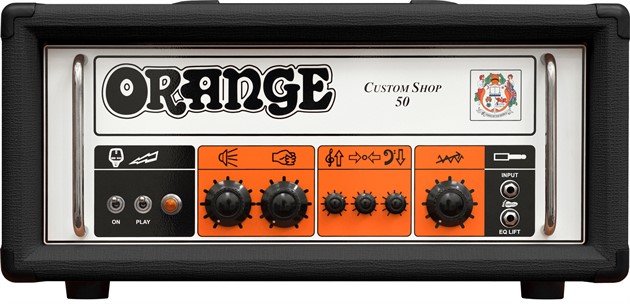 Orange Custom Shop 50 Black