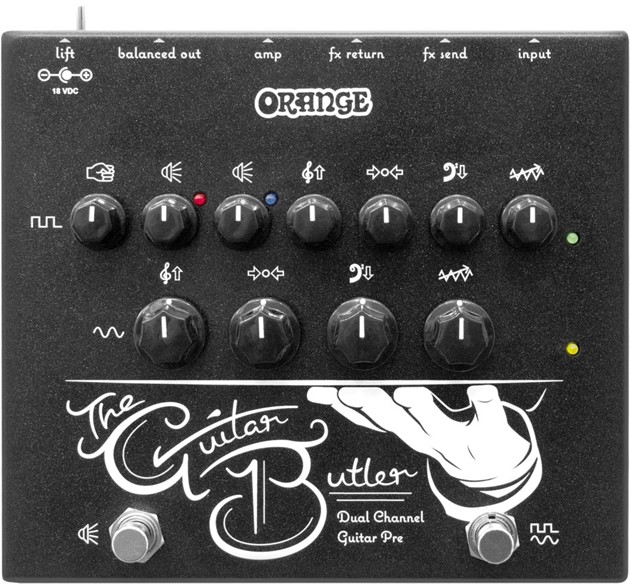 Orange Guitar Butler