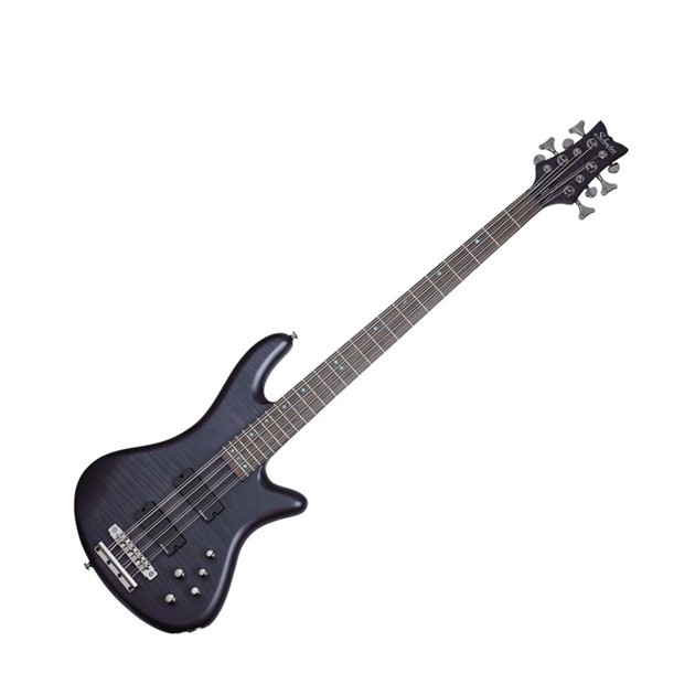 Schecter Stiletto Studio-8 See-Thru Black Satin