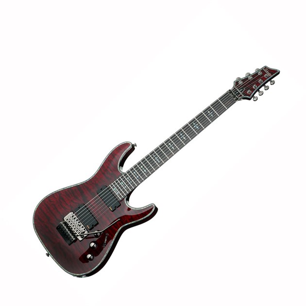 Schecter HELLRAISER C-7 FloydR. Black Cherry