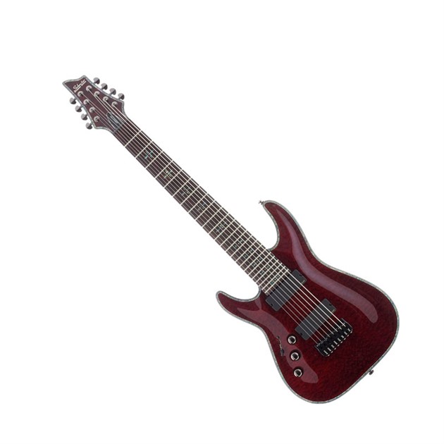 Schecter HELLRAISER C-8 Black Cherry  LEFT