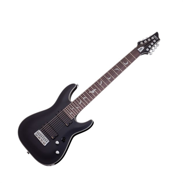 Schecter DAMIEN Platinum-8 Satin Black