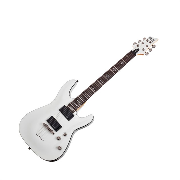 Schecter Demon 6 Vintage White