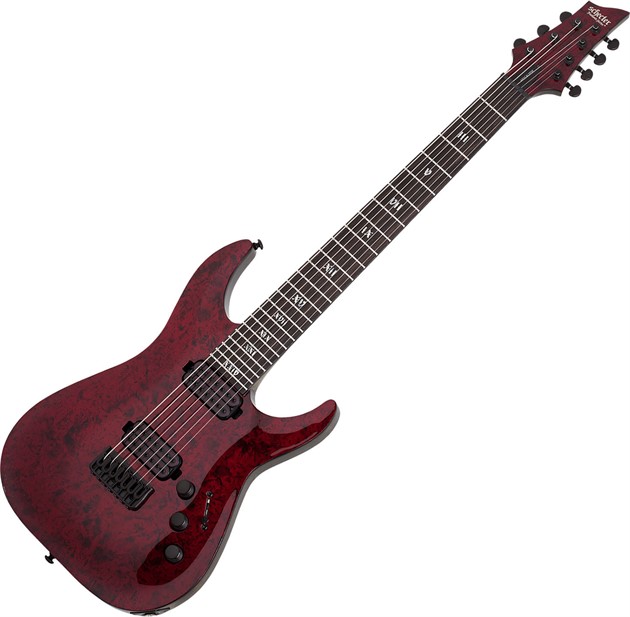 Schecter C-7 APOCALYPSE RED REIGN RR