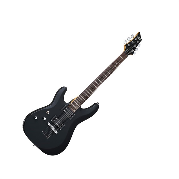 Schecter C-6 Deluxe Satin Black Left Hand