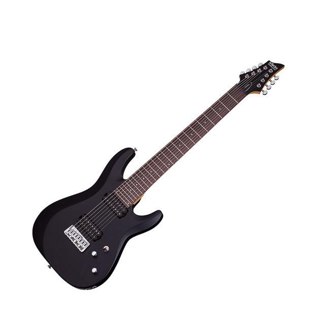Schecter C-8 Deluxe Satin Black