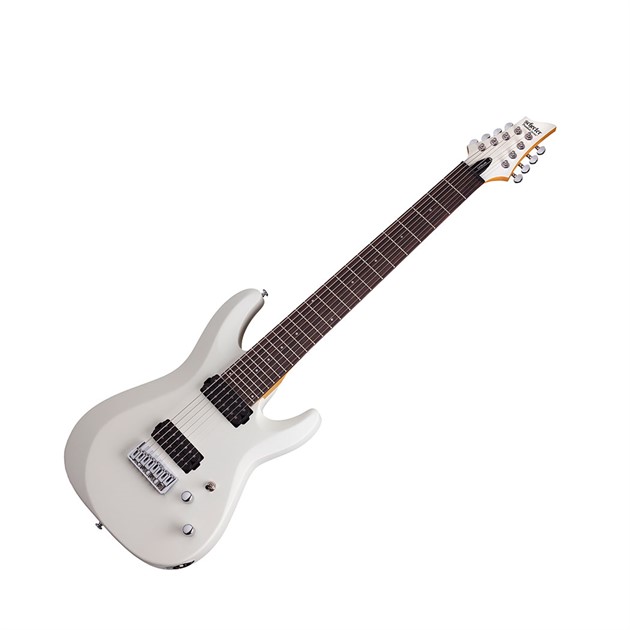 Schecter C-8 Deluxe Satin White
