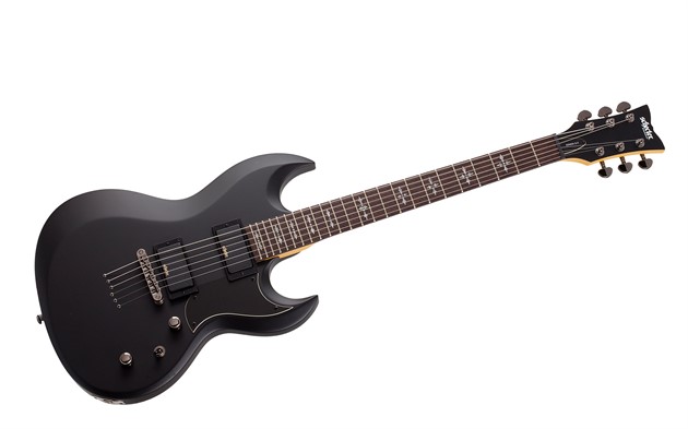 Schecter Demon S-II Aged Black Satin