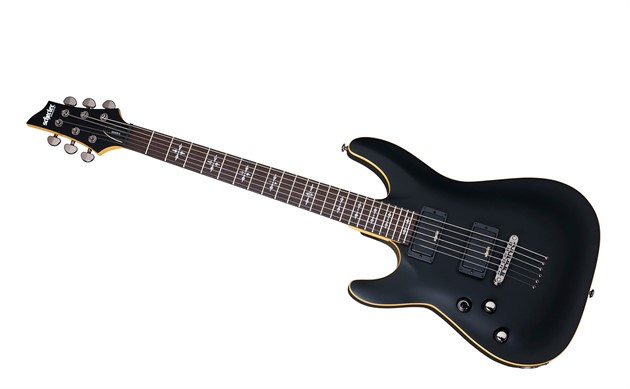 Schecter Demon 6 LH Satin Black