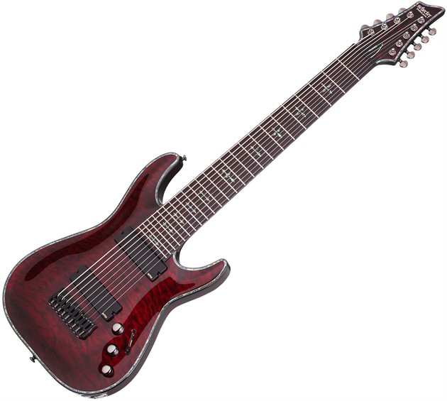 Schecter HELLRAISER C-9 Black Cherry