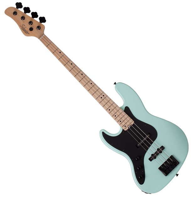 Schecter  J-4 Maple Vänsterhänt Sea Foam Green