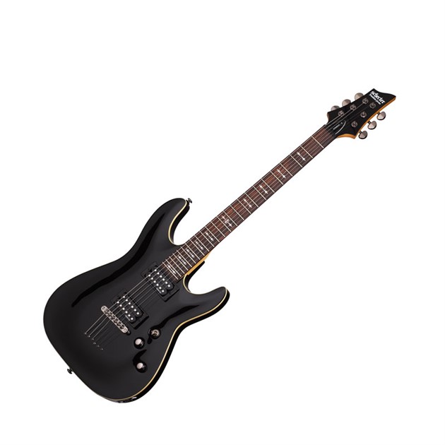 Schecter Omen 6 Gloss Black Left