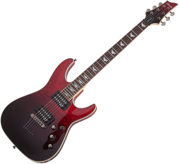 Schecter OMEN EXTREME-6 BK/RD FADE