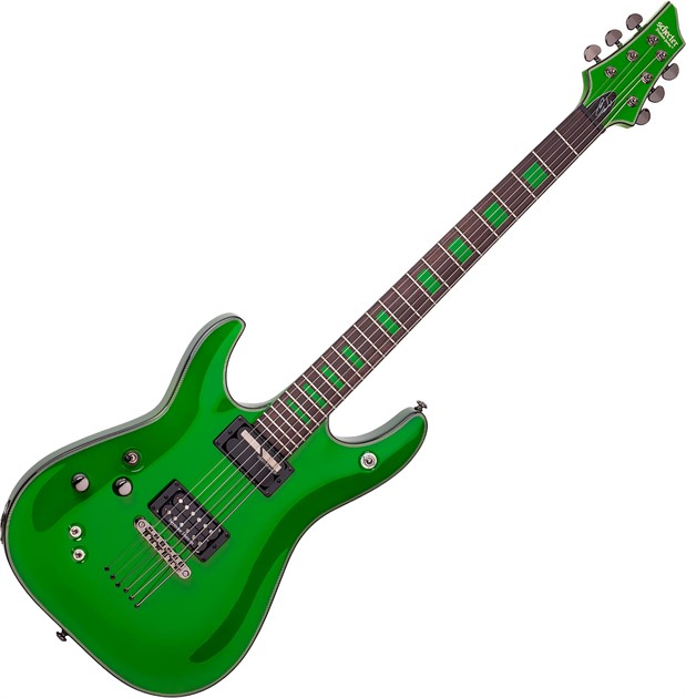 Schecter Kenny Hickey Green Left Hand