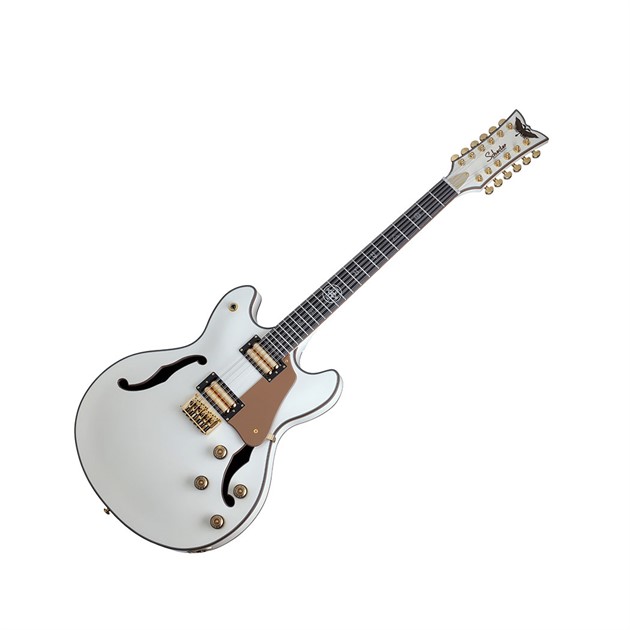Schecter Wayne Hussey Corsair 12 Ivory