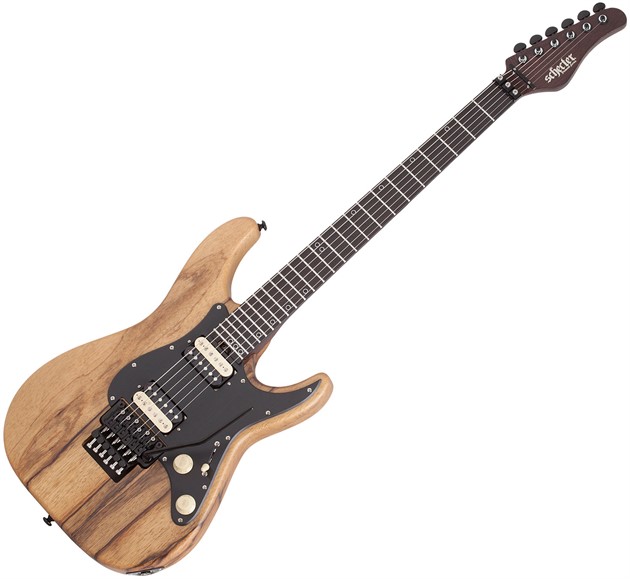 Schecter SVSS EXOTIC BLACK LIMBA BL