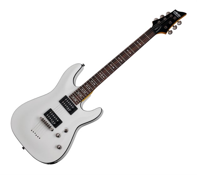 Schecter OMEN 6 Vintage White